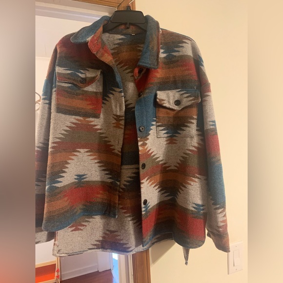 Aztec shacket - Picture 3 of 4